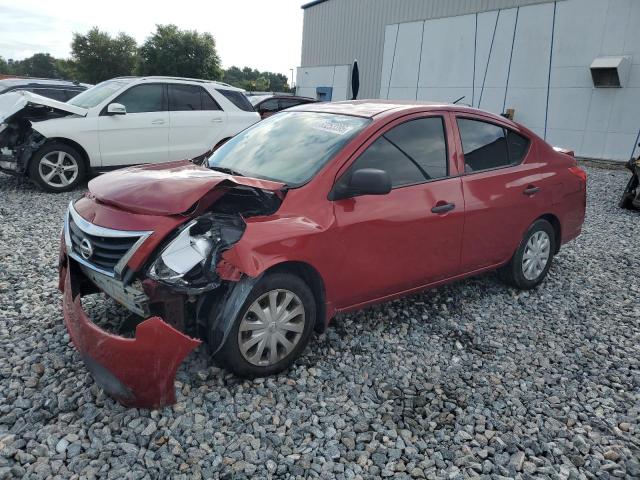  NISSAN VERSA 2015 Burgundy