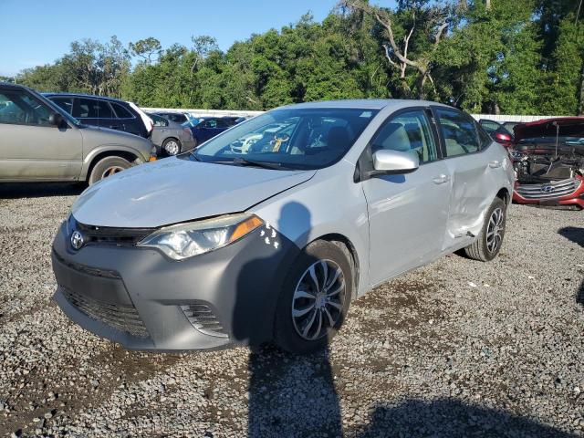  TOYOTA COROLLA 2016 Srebrny