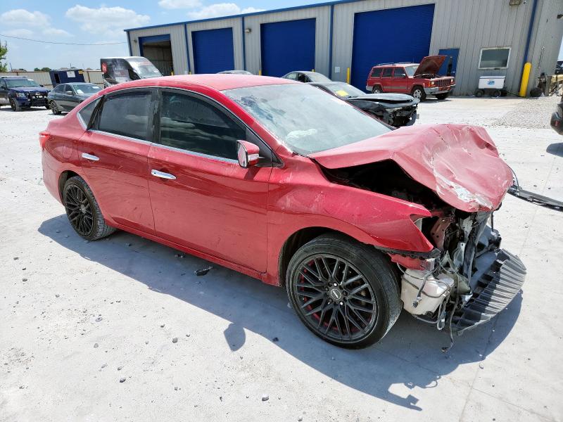  NISSAN SENTRA 2016 Красный