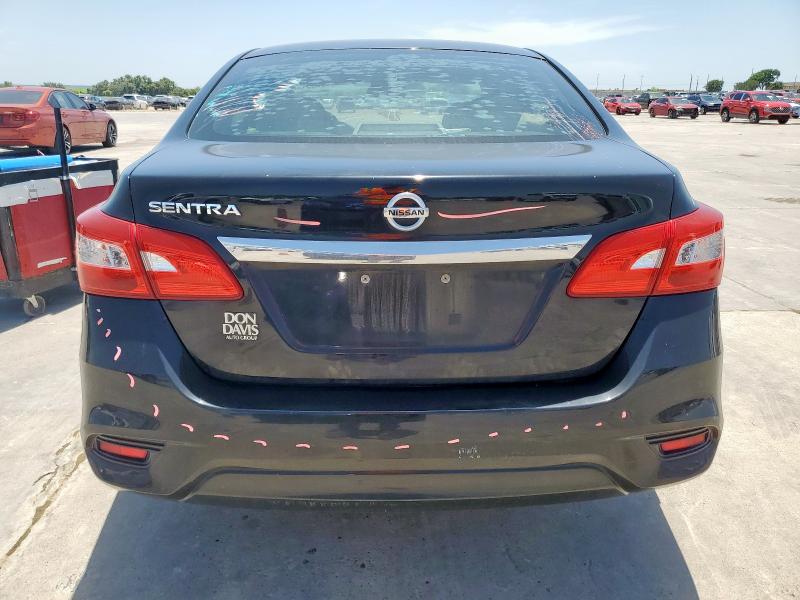  NISSAN SENTRA 2017 Черный