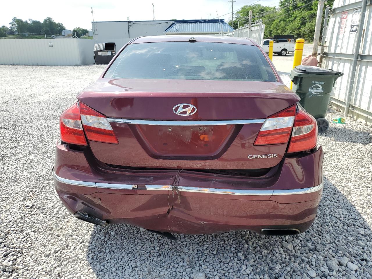 2012 Hyundai Genesis 3.8L VIN: KMHGC4DD5CU177940 Lot: 63188165