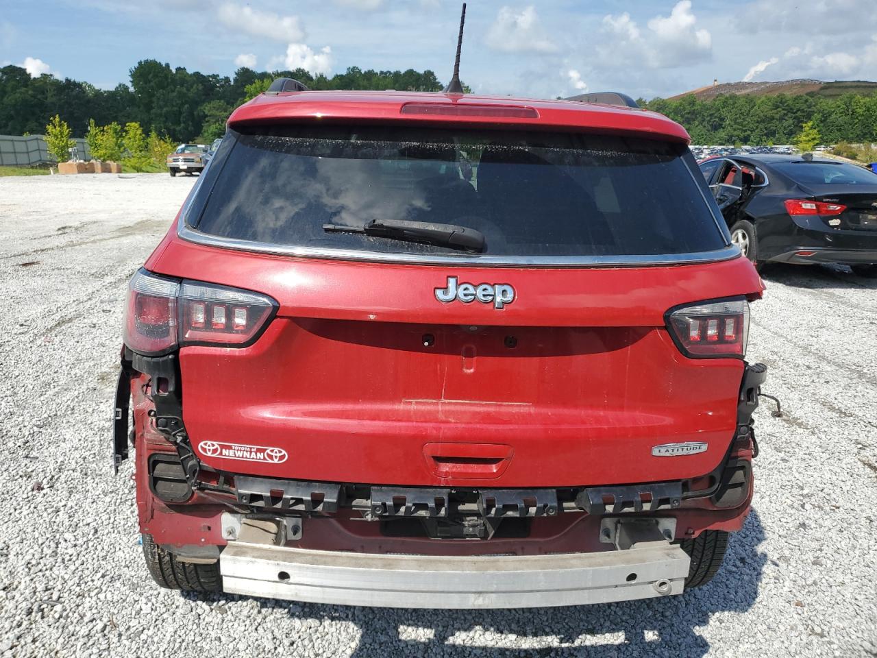 2018 Jeep Compass Latitude VIN: 3C4NJCBB5JT468555 Lot: 64379375