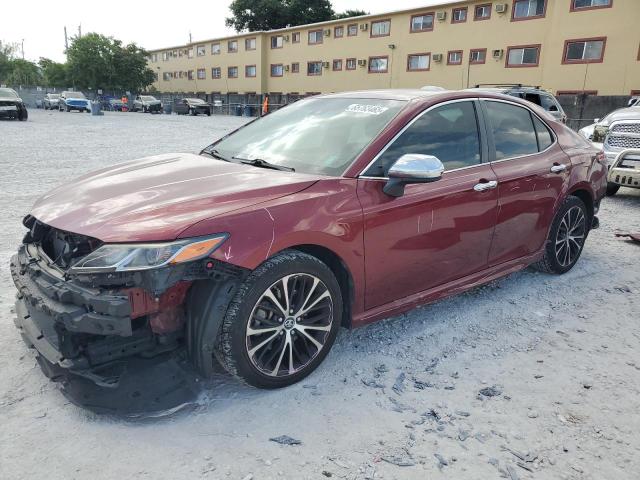  TOYOTA CAMRY 2018 Burgundy