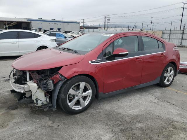 Hatchbacks CHEVROLET VOLT 2012 Red