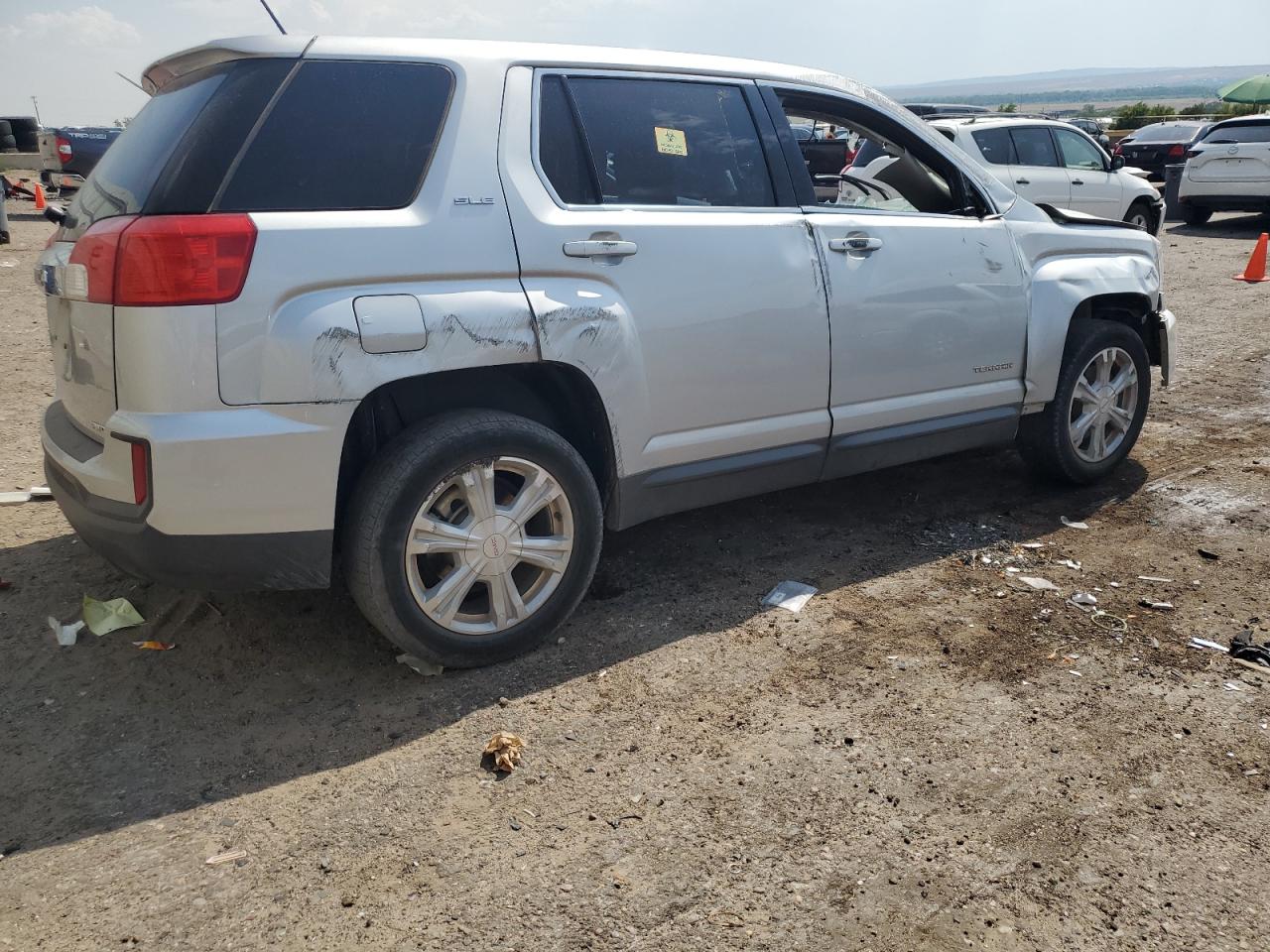 2017 GMC Terrain Sle silver suv flexible 2GKFLSEK1H6353054 photo #4