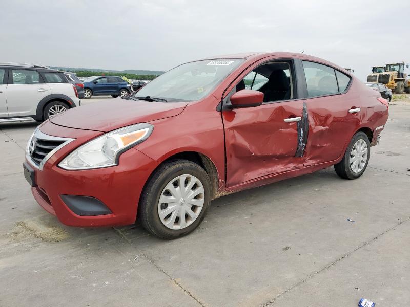  NISSAN VERSA 2019 Burgundy