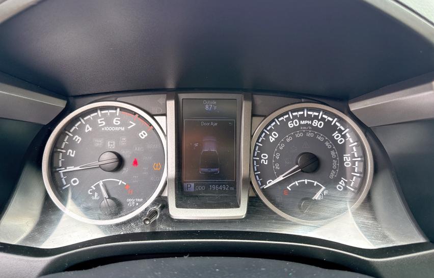 2016 TOYOTA TACOMA DOUBLE CAB  