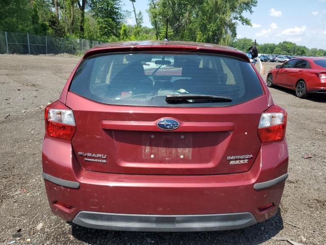  SUBARU IMPREZA 2013 Czerwony