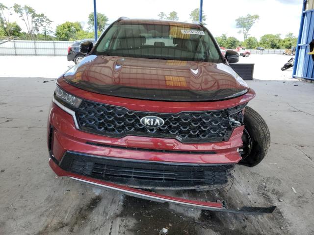  KIA SORENTO 2021 Красный