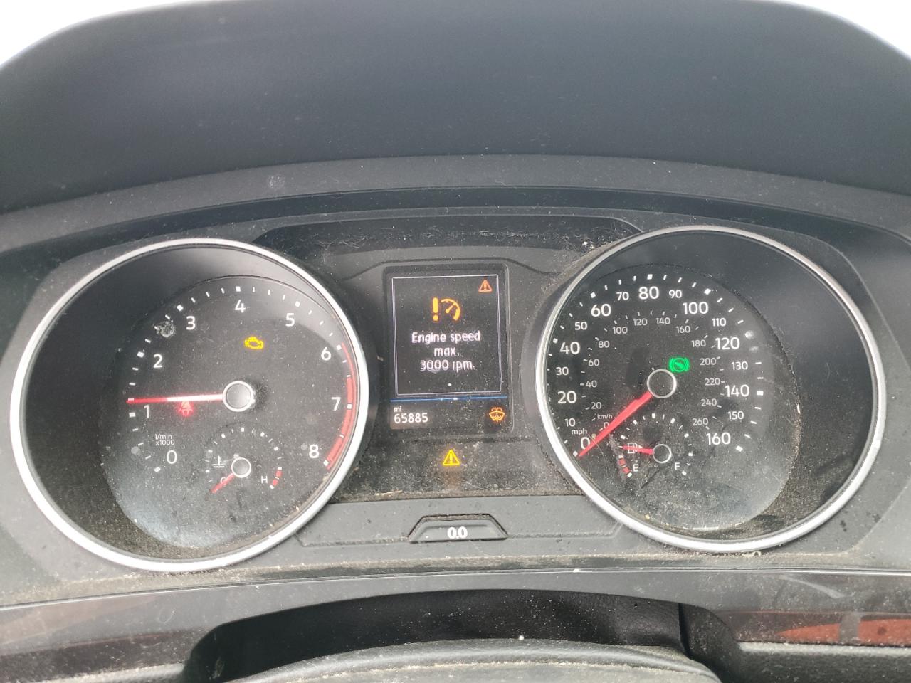 2020 Volkswagen Tiguan S VIN: 3VV1B7AX6LM053534 Lot: 64855685