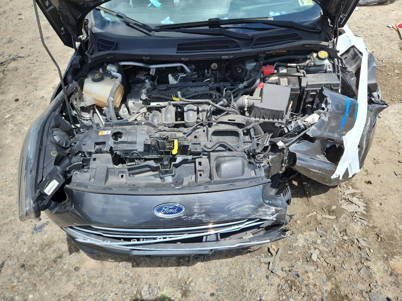 2018 Ford Fiesta Se VIN: 3FADP4EJXJM116770 Lot: 63976795