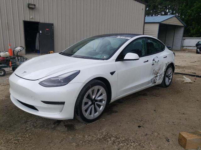  TESLA MODEL 3 2022 White