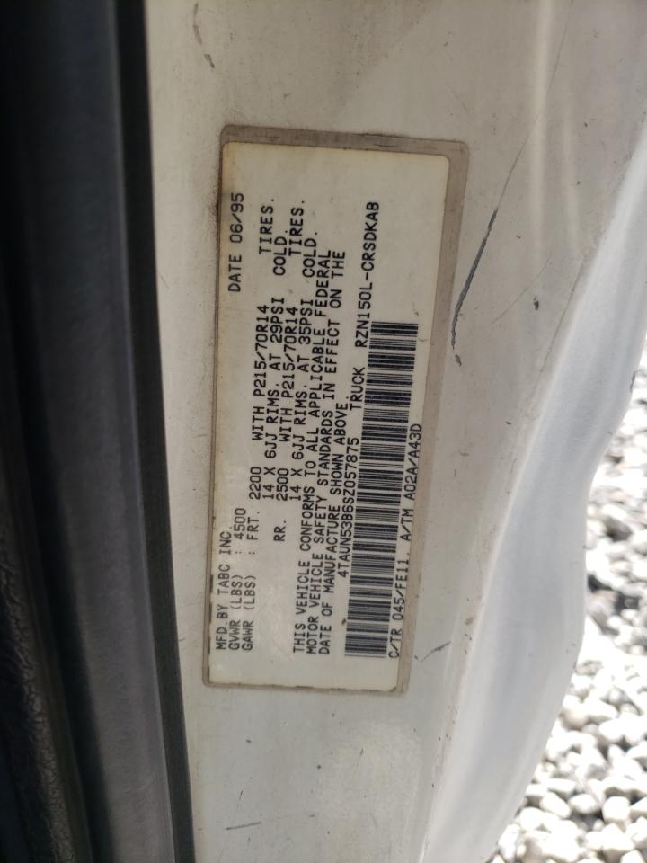 1995 Toyota Tacoma Xtracab VIN: 4TAUN53B6SZ057875 Lot: 66047665