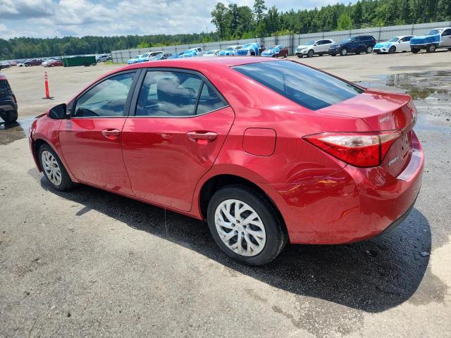  TOYOTA COROLLA 2017 Красный