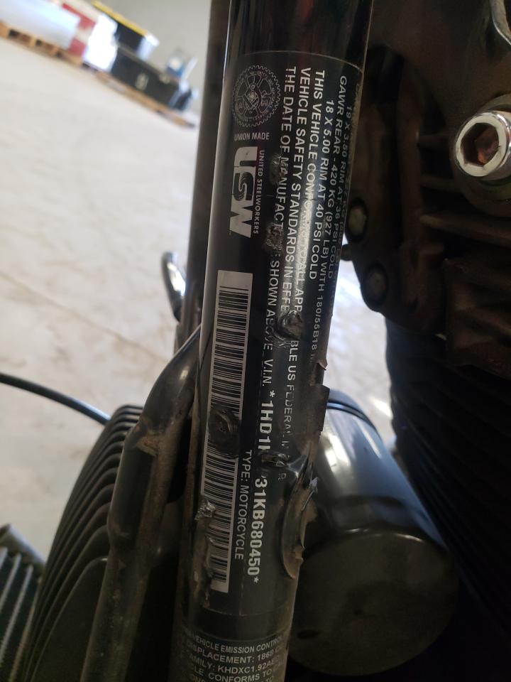 2019 Harley-Davidson Fltrxs VIN: 1HD1KTP31KB680450 Lot: 64830545