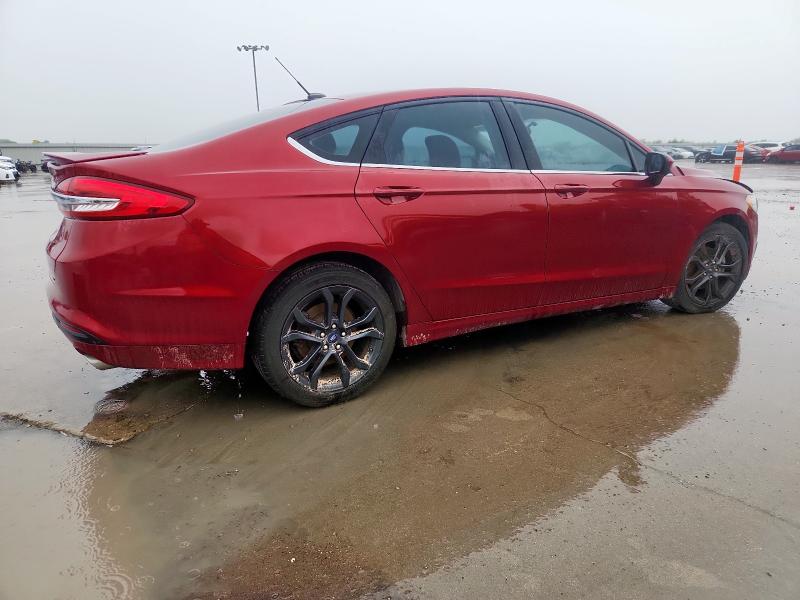 FORD FUSION 2018 Red