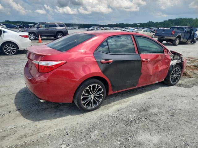 Sedans TOYOTA COROLLA 2015 Czerwony
