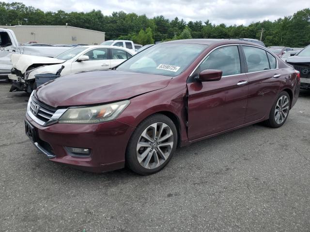 Sedans HONDA ACCORD 2014 Bordowy