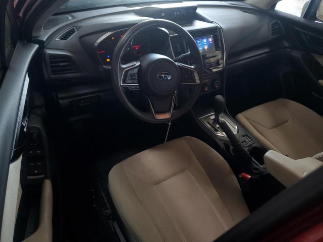  SUBARU IMPREZA 2019 Czerwony