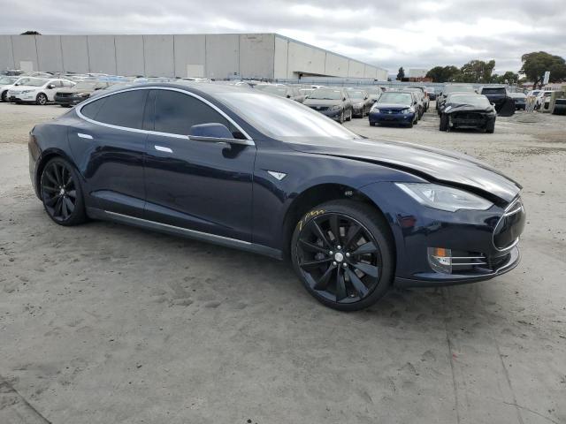  TESLA MODEL S 2013 Blue