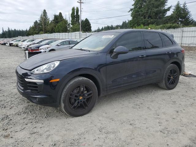  PORSCHE CAYENNE 2016 Blue