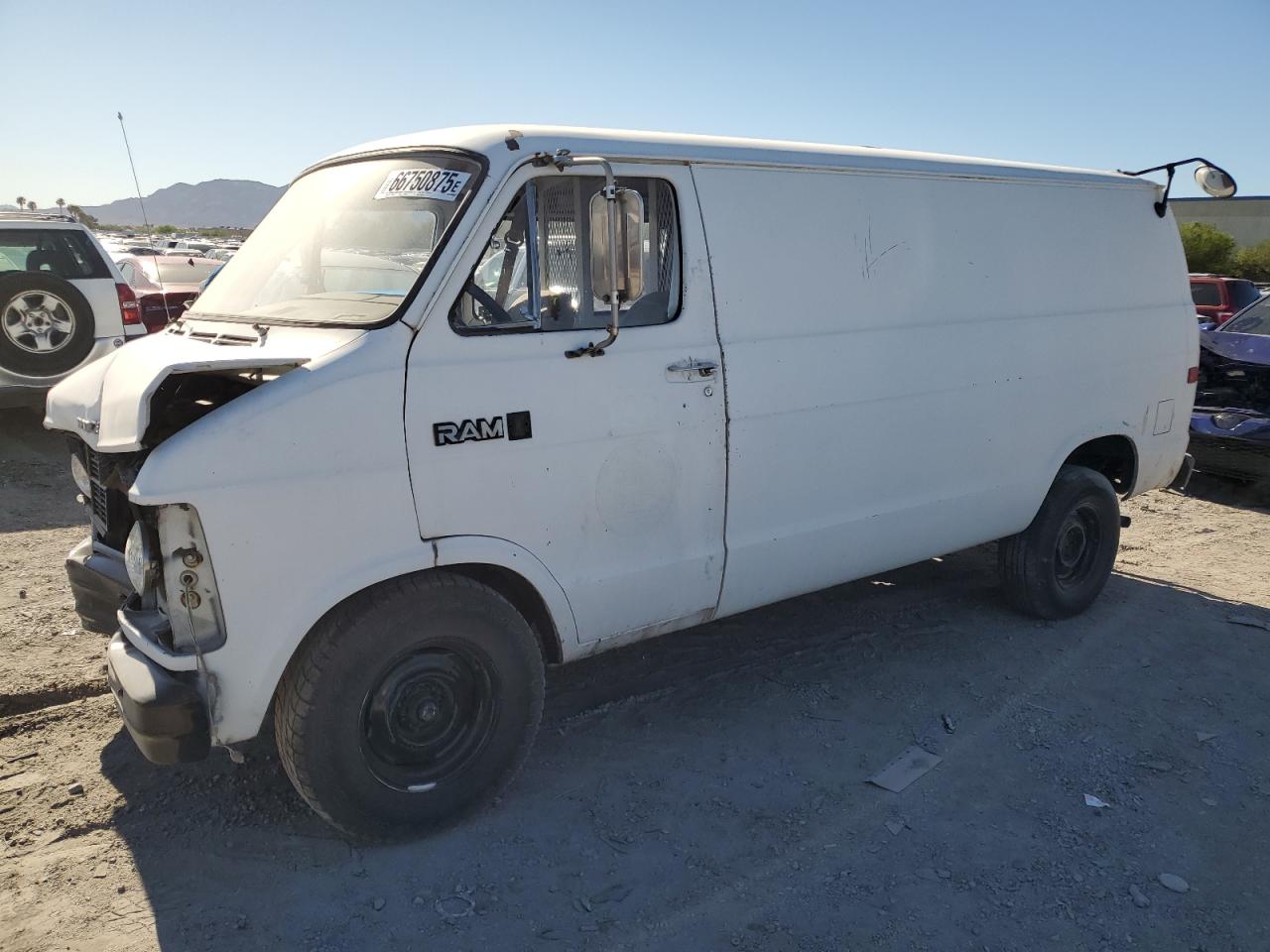 1982 Dodge Ram Van B250