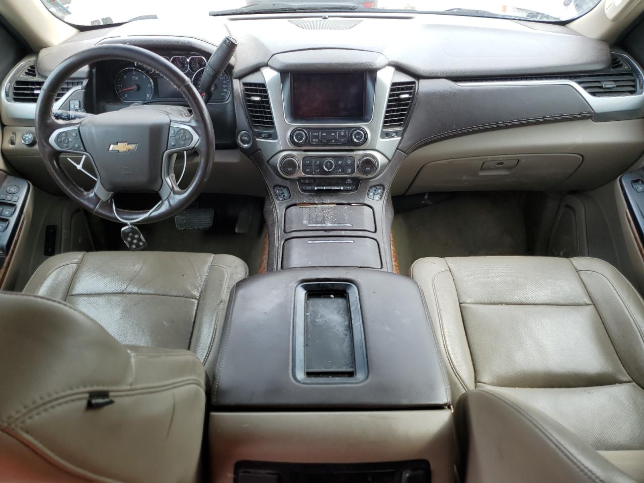 2015 Chevrolet Suburban K1500 Ltz VIN: 1GNSKKKC0FR124593 Lot: 65033475
