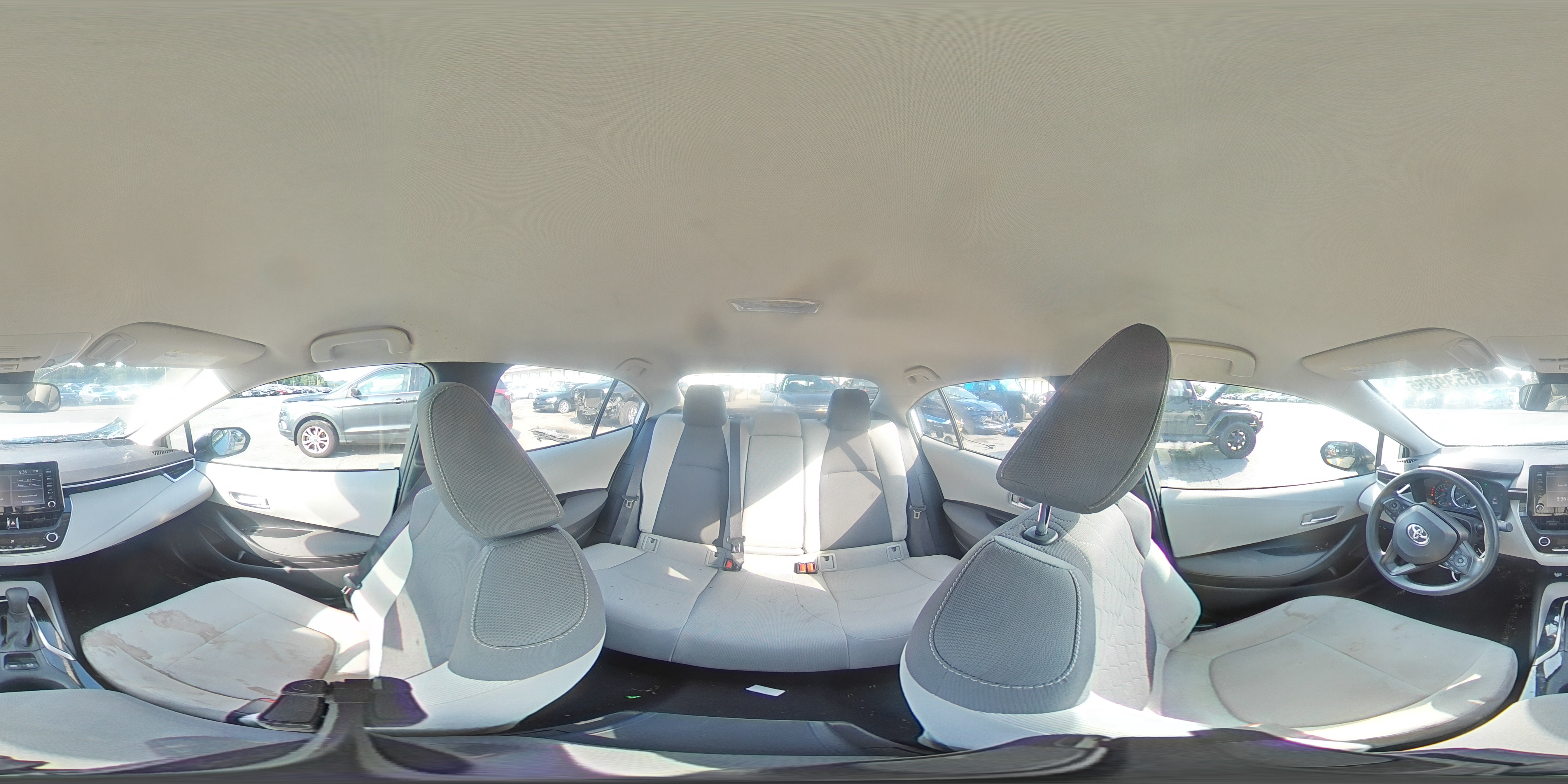 2021 Toyota Corolla Le VIN: 5YFEPMAE2MP240178 Lot: 65539355