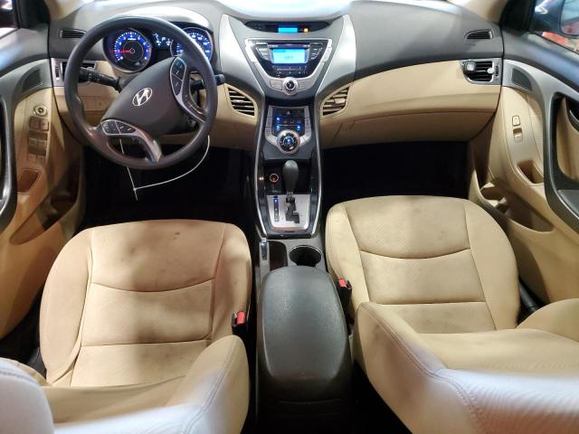  HYUNDAI ELANTRA 2013 Czerwony