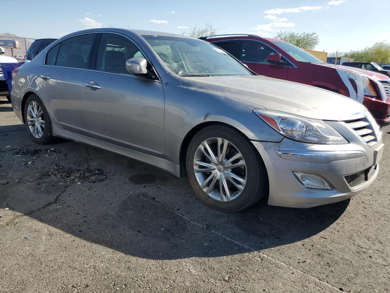 2012 Hyundai Genesis 3.8L VIN: KMHGC4DD7CU171234 Lot: 62962345