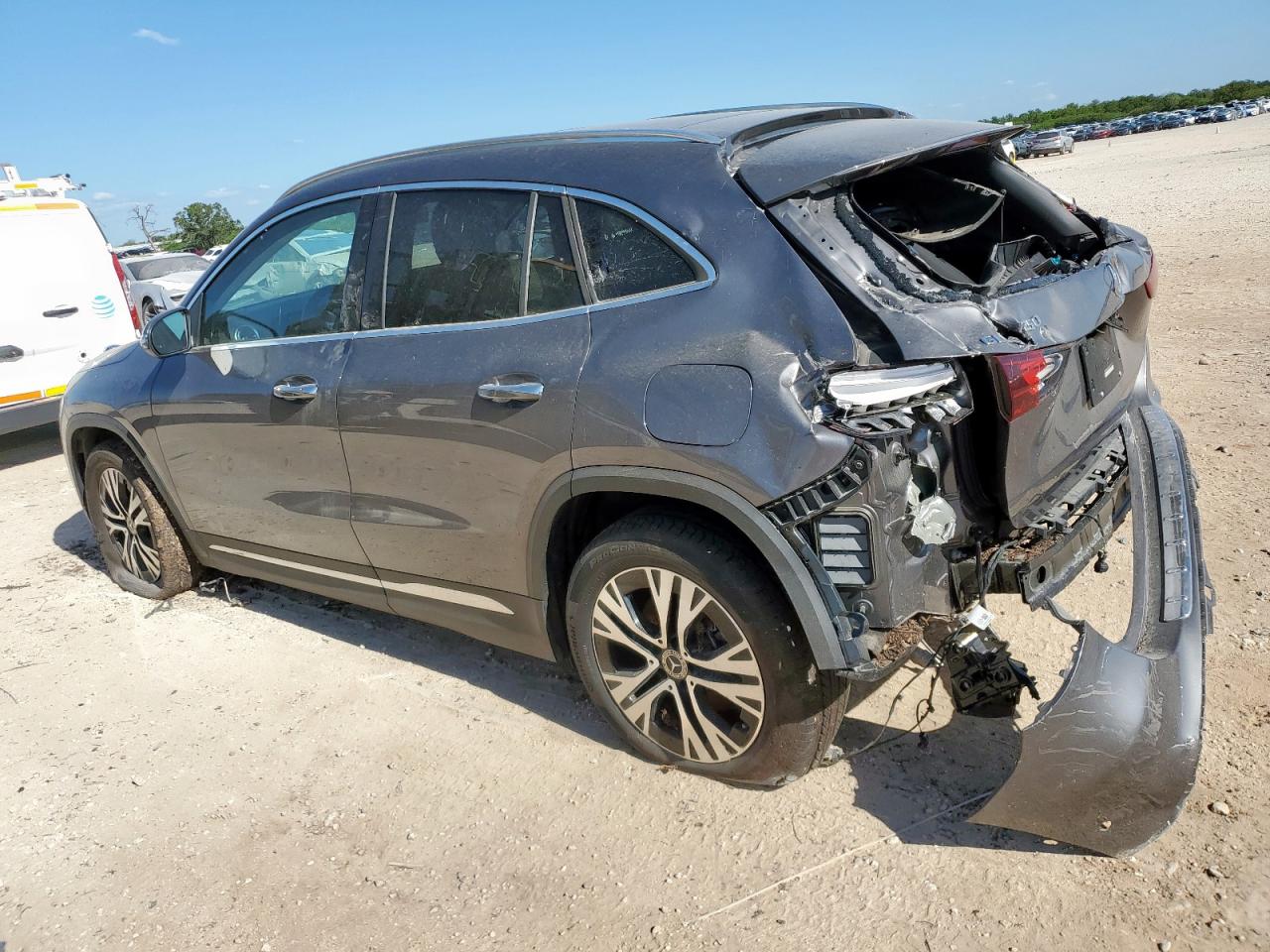 2025 Mercedes-Benz Gla 250 silver null gas W1N4N4GB3SJ694352 photo #3