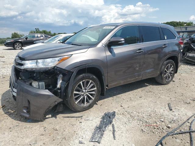  TOYOTA HIGHLANDER 2017 Угольный