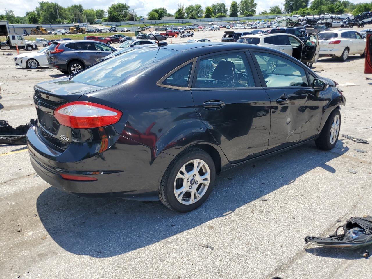 2015 Ford Fiesta Se black null gas 3FADP4BJ2FM126690 photo #4