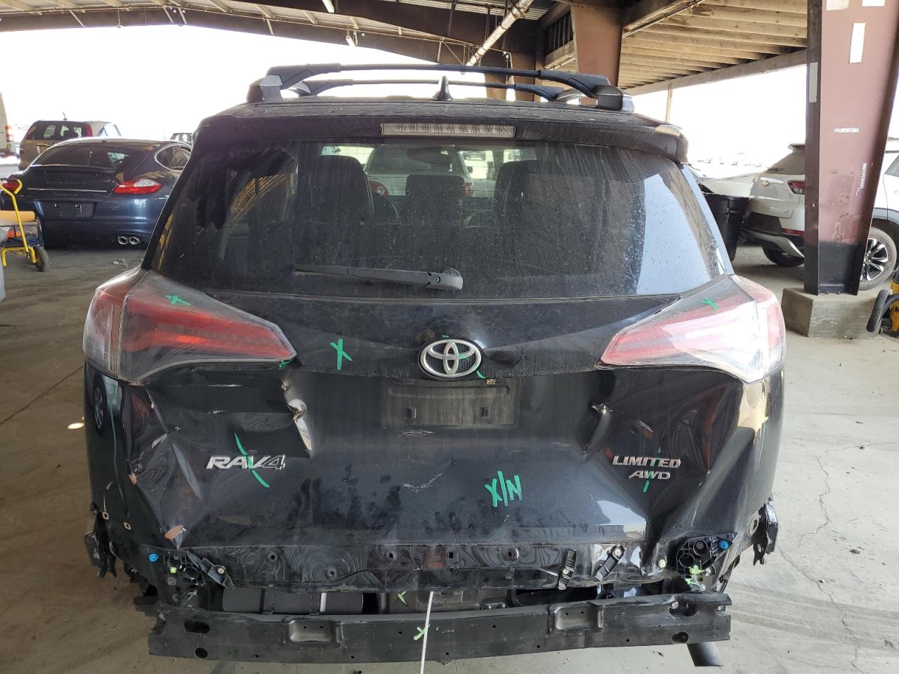 2017 Toyota Rav4 Limited VIN: 2T3DFREV0HW593844 Lot: 64005465