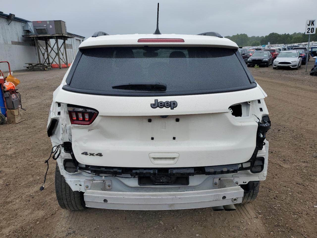 2021 Jeep Compass 80Th Edition VIN: 3C4NJDEB4MT536897 Lot: 63643855