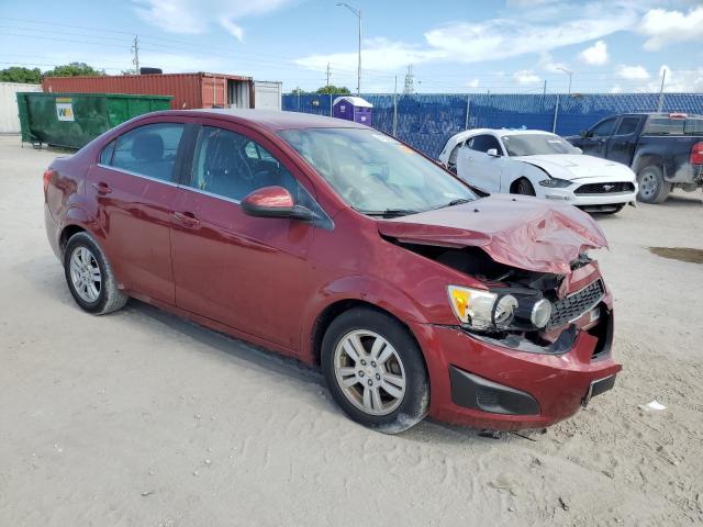  CHEVROLET SONIC 2012 Red