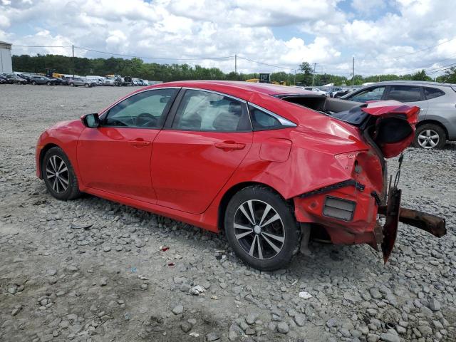  HONDA CIVIC 2016 Czerwony