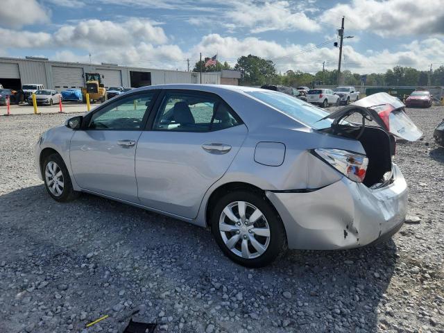 Sedans TOYOTA COROLLA 2014 Srebrny