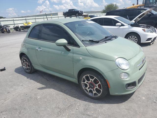  FIAT 500 2015 Green
