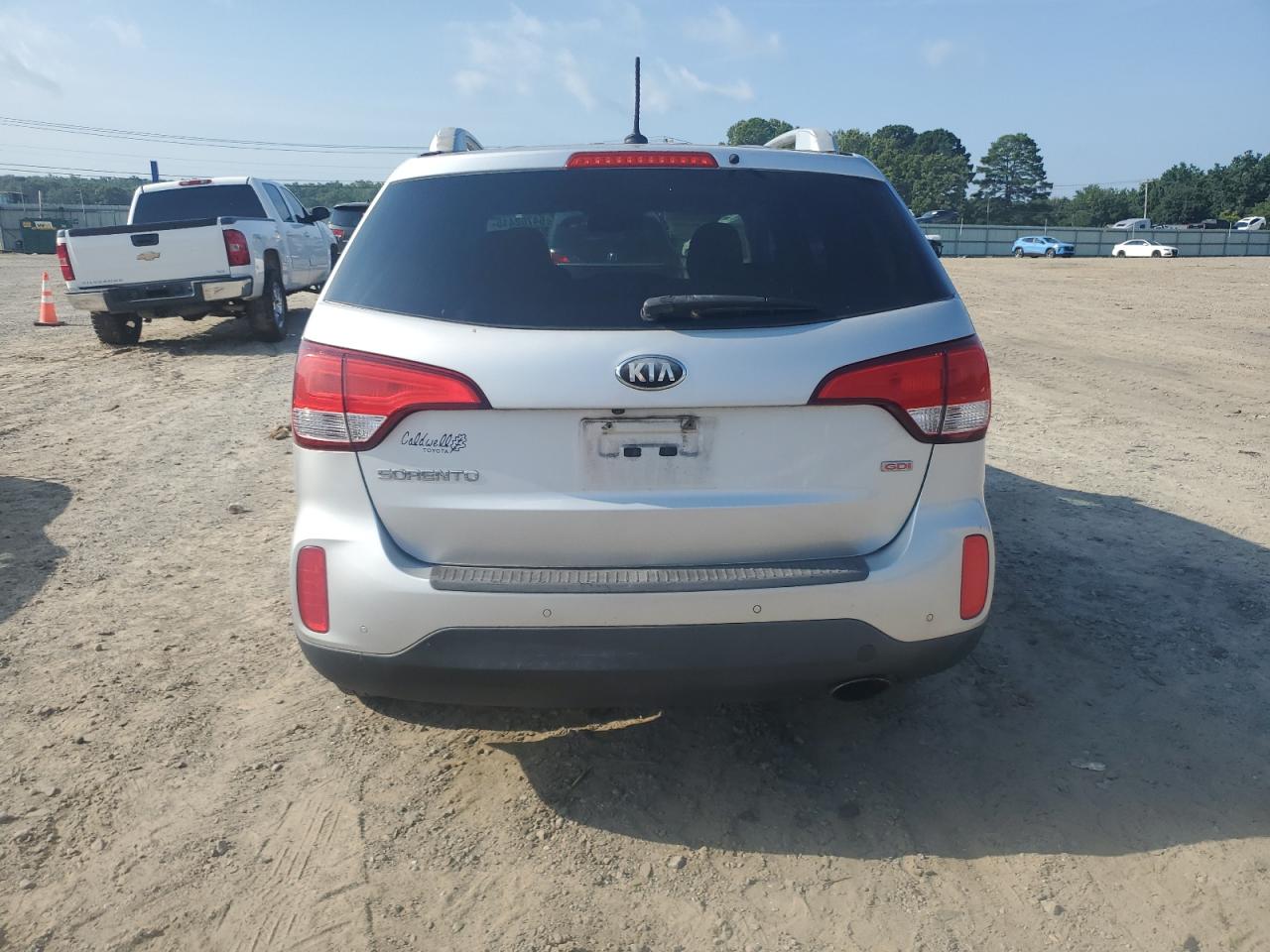 2014 Kia Sorento Lx VIN: 5XYKT4A68EG490392 Lot: 64762415