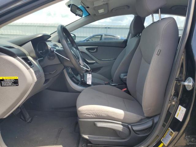 Sedans HYUNDAI ELANTRA 2016 Czarny