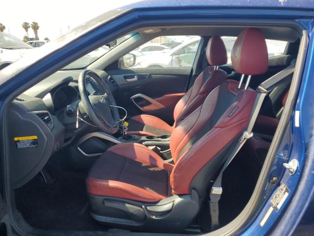  HYUNDAI VELOSTER 2015 Синий