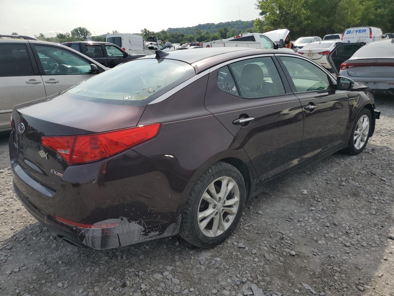 2012 Kia Optima Ex VIN: 5XXGN4A76CG072570 Lot: 64301075