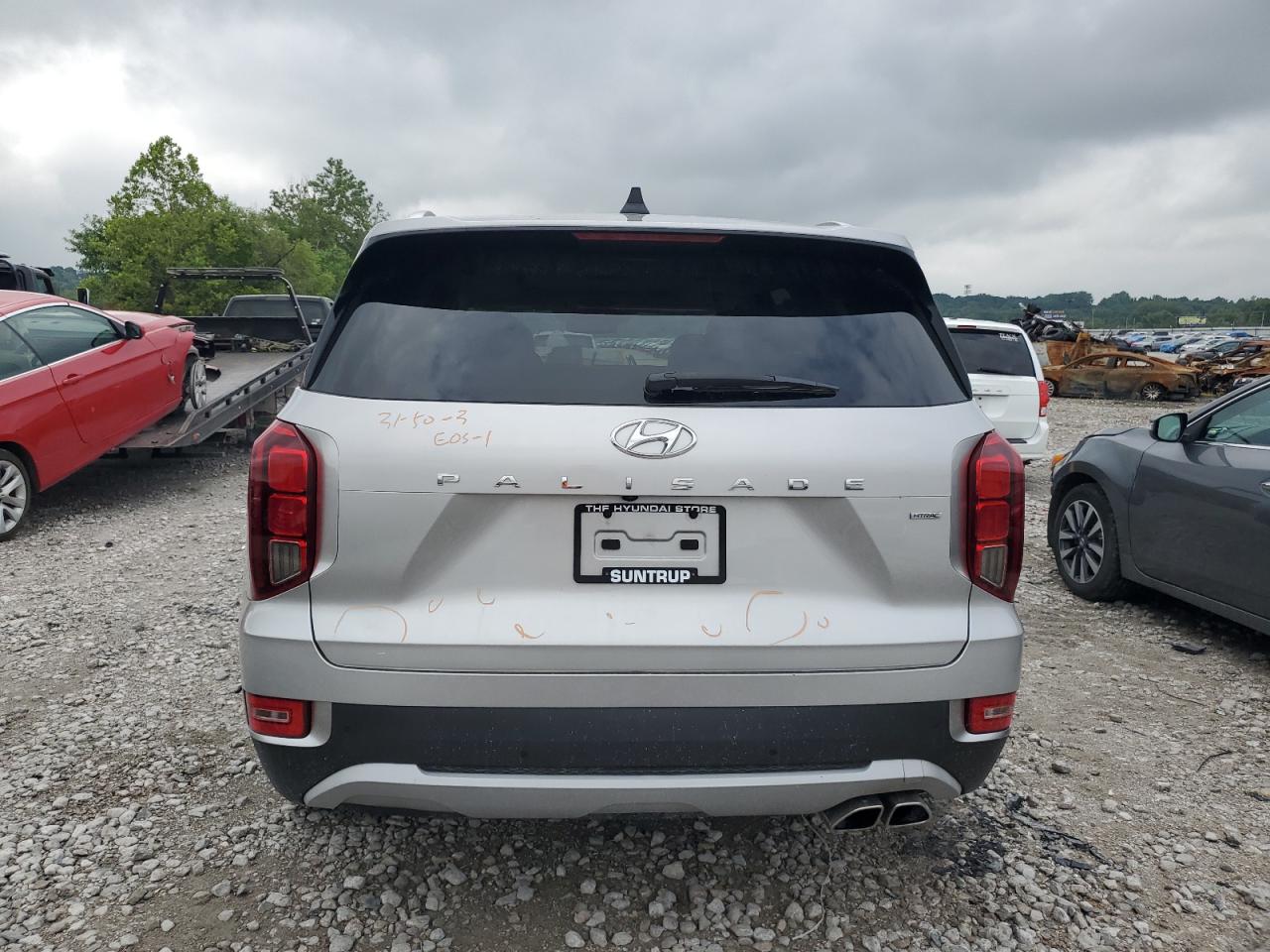 2022 Hyundai Palisade Sel VIN: KM8R4DHE4NU338662 Lot: 64230485