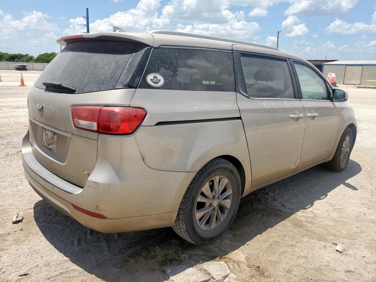 2015 Kia Sedona Lx VIN: KNDMB5C19F6033713 Lot: 66329665