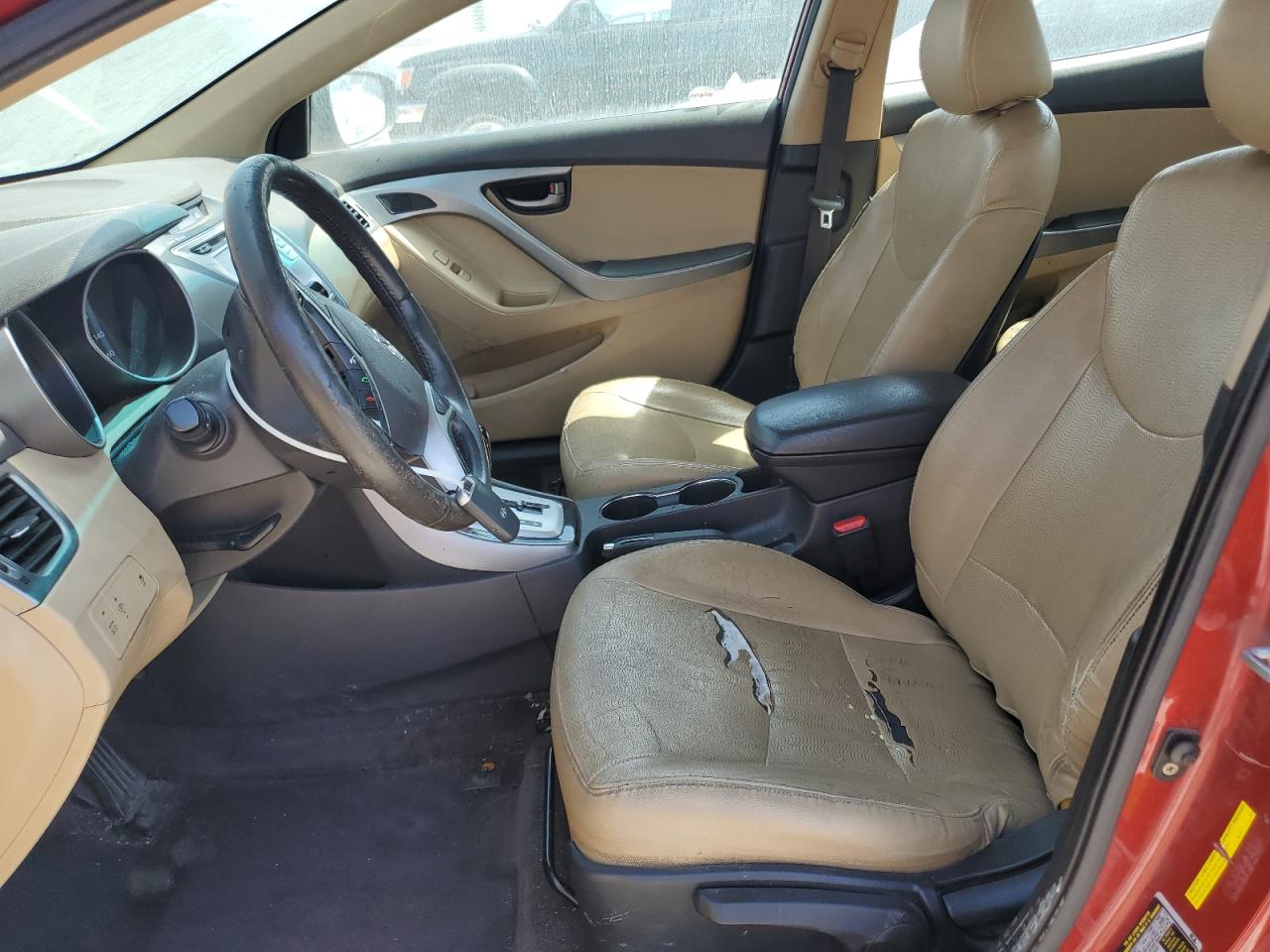 2012 Hyundai Elantra Gls VIN: KMHDH4AE6CU186955 Lot: 65208775