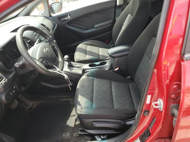  KIA FORTE 2016 Red