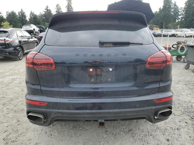  PORSCHE CAYENNE 2016 Blue