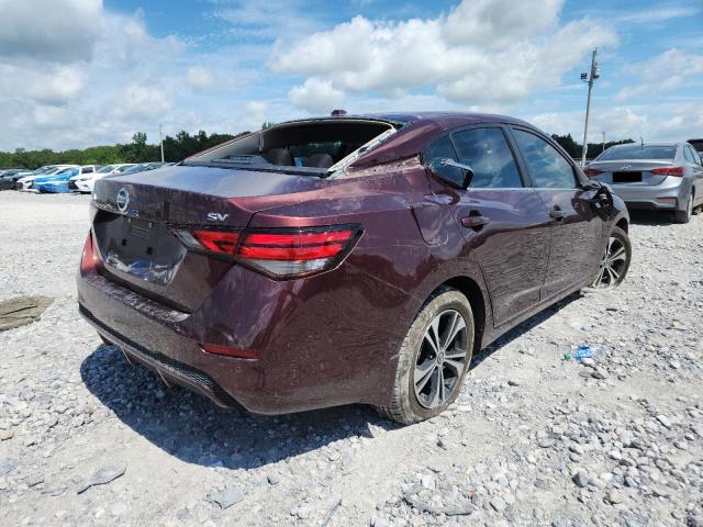  NISSAN SENTRA 2022 Burgundy