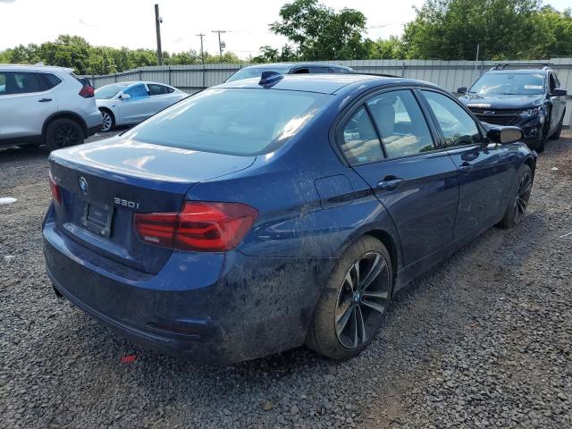  BMW 3 SERIES 2018 Синий
